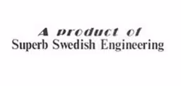 Klistremerke «Et produkt fra Volvo SUPERB...»