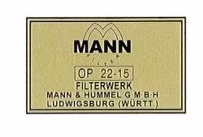 Sticker voor oliefilter voor Volvo B4B
