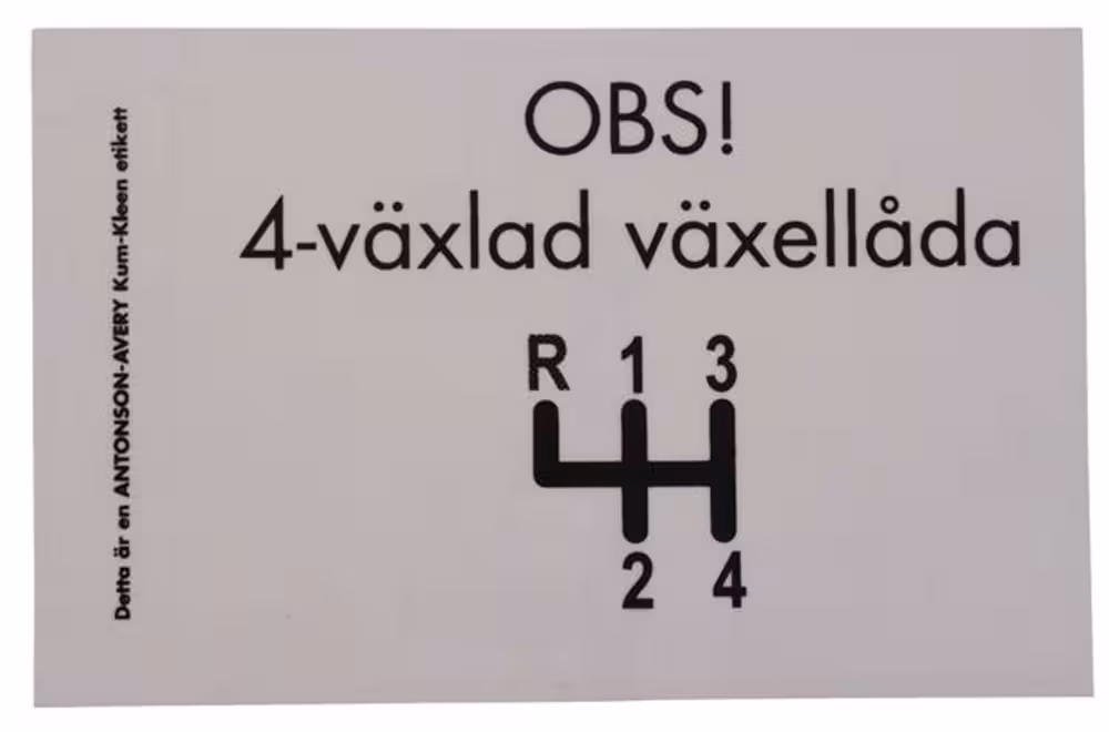 Klistremerke for girposisjon