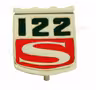 "122 S" emblem