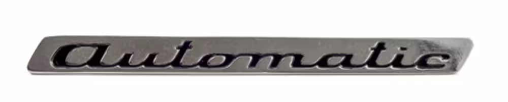 Emblem "Automatisk" for Volvo Amazon, 140, 164