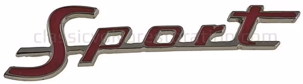 Emblem «Sport» til Volvo PV