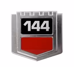 Emblem "144" for Volvo 144 1973-74, B20B