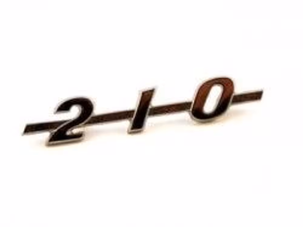 Emblem "210" Bonnet