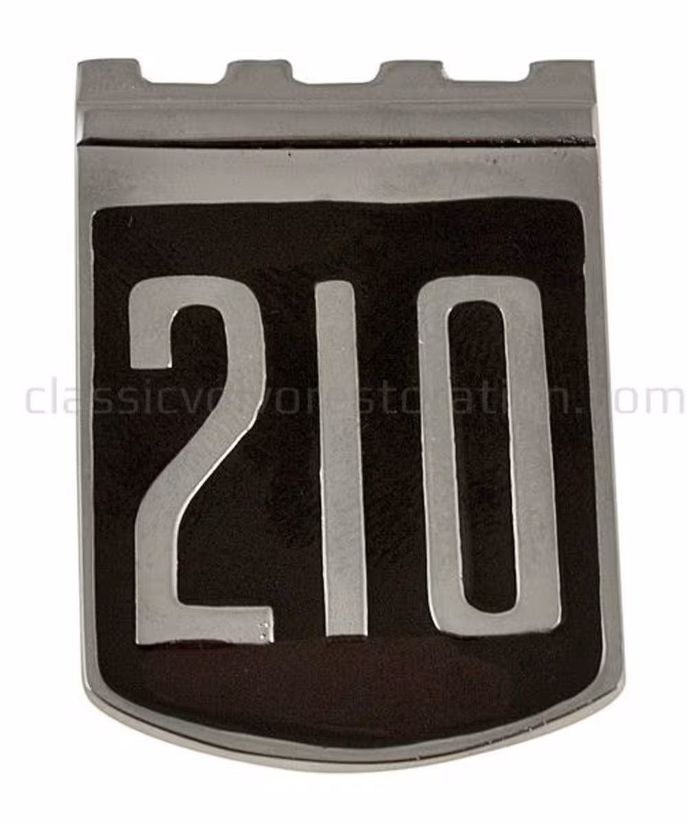 Emblem "Volvo 210" for Volvo 210 1965-68