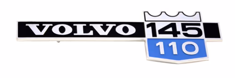 Emblem "Volvo 144/110" for Volvo 144 1971-72