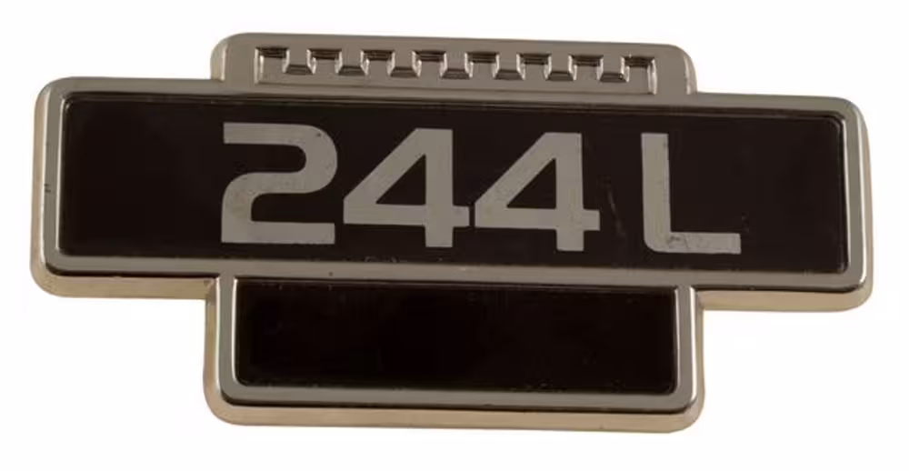 Emblem 244L skjerm til Volvo 240