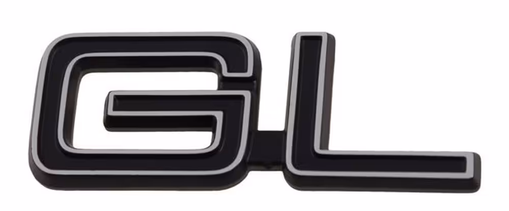 GL-emblem for Volvo 240, 260, 240 1980-85