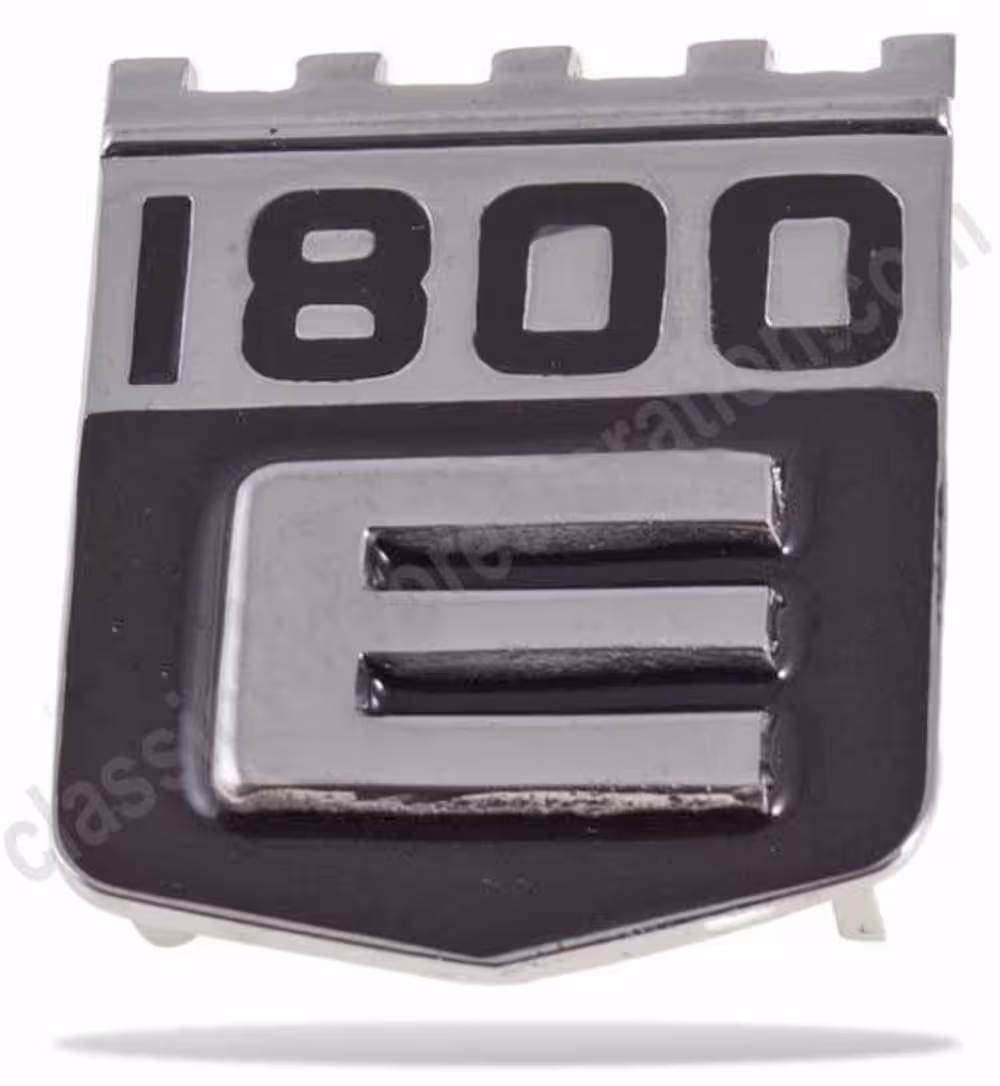 Emblem "Volvo 1800E" bak til Volvo 1800E