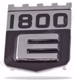Emblem "Volvo 1800E" bak til Volvo 1800E