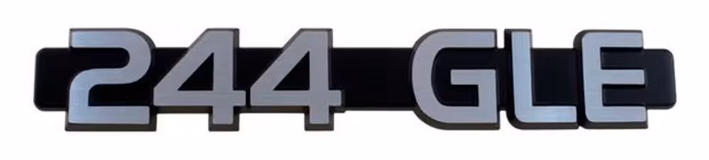 244GLE-emblem for Volvo 240, 244