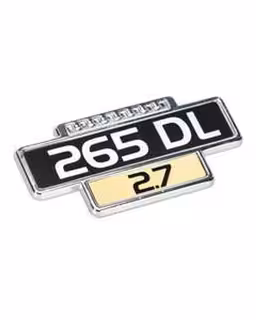 Emblem 245DL 2.1 til Volvo 245, 260, 245 1975-84