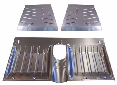 Bodemplaatset voor en achter voor Volvo 1800