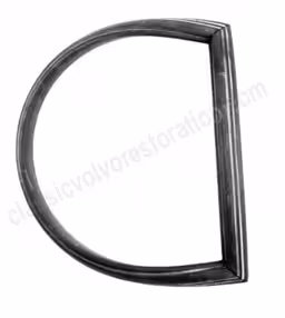 Gummistrimle sidevindu for Volvo 1800, 1800S, 1800E, høyre
