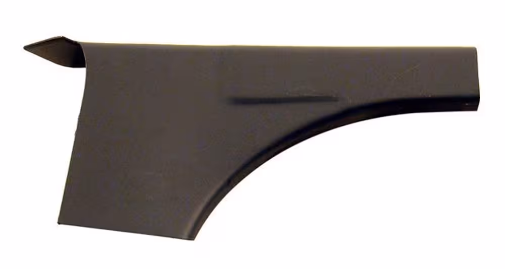 Knuteplate bakskjerm-bakstykke for Volvo 140, 164 1967-74, 240, høyre