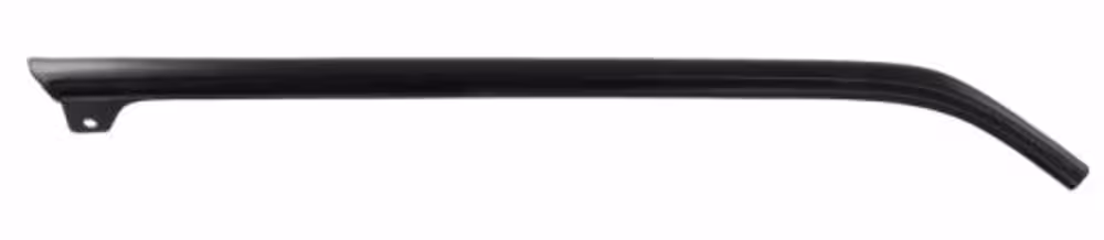 Dekorlist, drypplist, foran, for Volvo 240 1986-90, svart, venstre