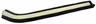 Trim moulding, l.h. bright
