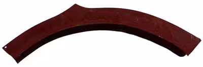 Spatbordrand, buitenkant voorzijde, voor Volvo 144, 145, 164, 244, 245, rechts