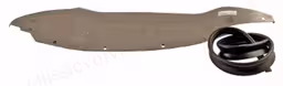 Skvettskjerm (indre skjerm med list) til Volvo 1800, 1800E, 1800ES, høyre