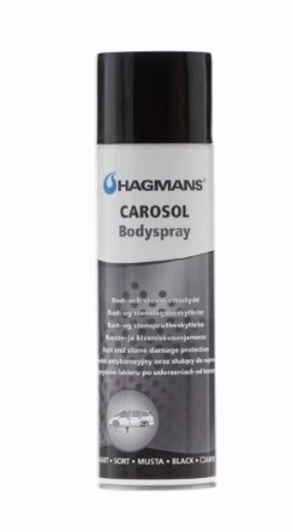 Kroppsspray svart 500ml