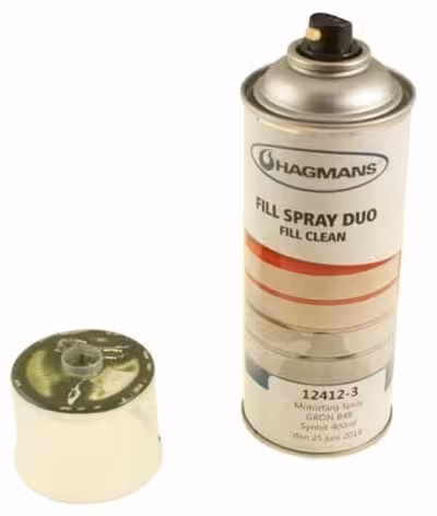 Motorlack grün Spray 400ml für Volvo B4B