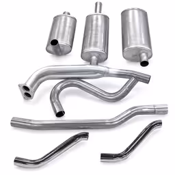 Eksosanlegg for Volvo 1800E, 1970-72, Volvo OE 292230