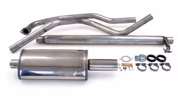 Eksosanlegg for Volvo Amazon, 1962–66, 2" sport, rustfritt stål