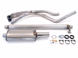 Eksosanlegg for Volvo Amazon, 1967–70, 2" sport, rustfritt stål