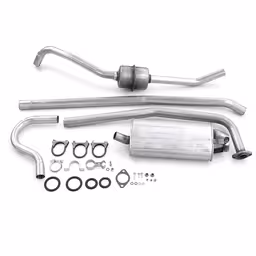 Eksosanlegg for Volvo Amazon Kombi, 1962-66, B18