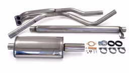 Eksosanlegg for Volvo Amazon Kombi, 1967–69, 2" sport, rustfritt stål