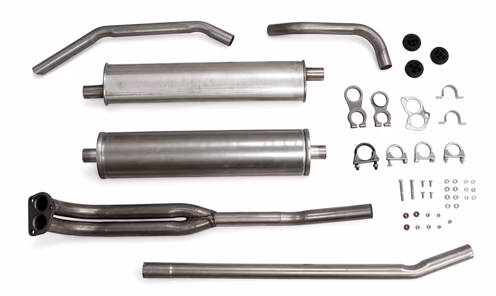 Avgassystem till Volvo Duett 210, 1967-1969, B18, B20