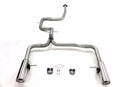Foto av komplett Simons avgassystem 02DDH51R (V70/XC70 2WD** 1.6D*/2.0D/2.4D/D2*/D3/D4/D5 år 2007-2016). Produkten är en av delarna, inte hela systemet.