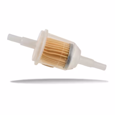 Kraftstofffilter i motorrum universal, 6/8mm für Volvo Amazon, 140, 240, 260, 740, 760, 1957-1993