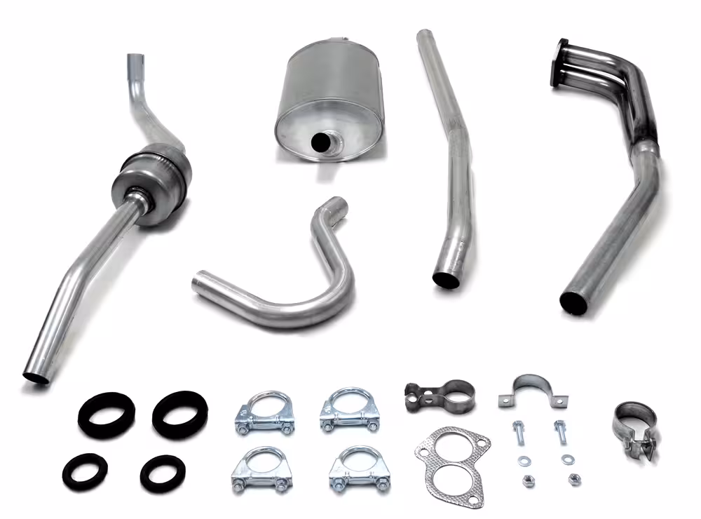 Exhaust system for Volvo Amazon Wagon, 1967-1970, B18, B20