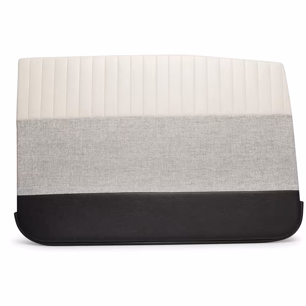 Front door panels for Volvo Amazon 4-door 1959-60, beige/grey/black