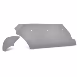 Panneaux latéraux de coffre en carton gris pour Volvo Amazon -1964