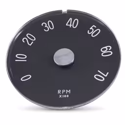 Glas för varvräknare till Volvo 1800, Volvo OE 668370-DIAL