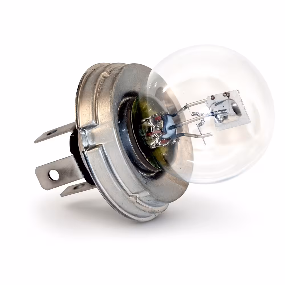 Frontlyspære 6V 45/40W P45T sokkel for Volvo Amazon, Amazon Kombi