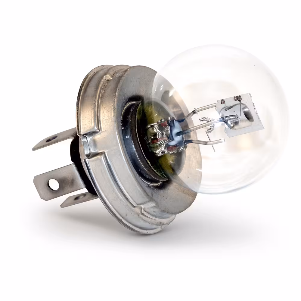 Frontlyspære 6V 45/40W P45T sokkel for Volvo Amazon, Amazon Kombi