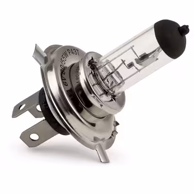 Glödlampa Strålkastare H4 6V 60/55W P43T bas, Volvo OE 182043, art.nr 71598524