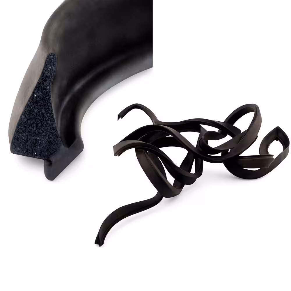 Gummistrimle bakdør for Volvo Amazon Kombi, venstre