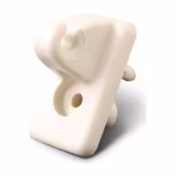 Solskærmholder beige til Volvo 240, 260, Volvo OE 1360896