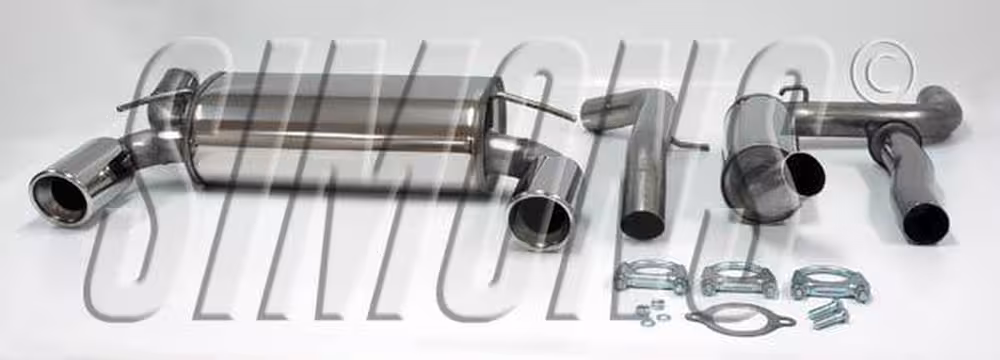 Takainen äänenvaimennin Volvo C30:lle, Turbo, T5, 2010-2013