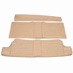 Klädsel Baksätessats till Volvo 1800, 1800E, 1800ES beige/brun, Volvo OE 693253-SET