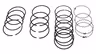 Piston ring set