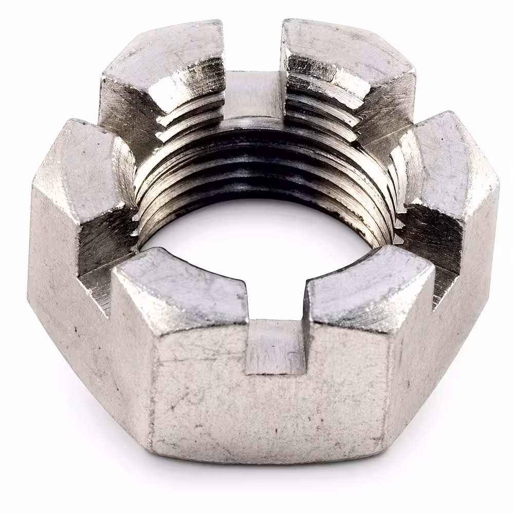 Kronemutter bakaksel, bremsetrommel Spicer UNF 7/8" for Volvo Amazon, Amazon Kombi
