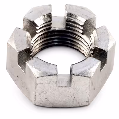 Kronmutter bakaxel, bromstrumma till Spicer UNF 7/8" , Volvo OE 153031