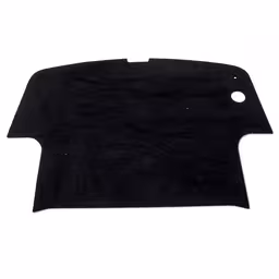 Matta bagage till Volvo 1800 1961-69 svart textil, Volvo OE 665117T