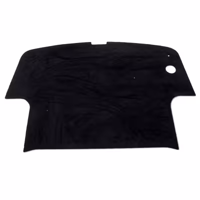 Matta bagage till Volvo 1800 1961-69 svart textil, Volvo OE 665117T