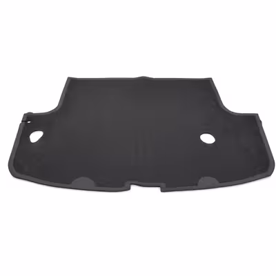 Matta bagage till Volvo 1800E, 1800ES, 1970-73, svart gummi, Volvo OE 684491